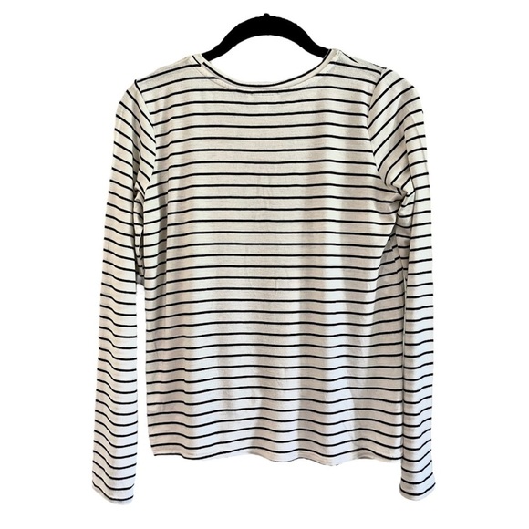 CROWN OF HEARTS, WOMENS STRETCHY, LONG SLEEVE, CROPPED, T-SHIRT. SIZE L - Picture 6 of 7
